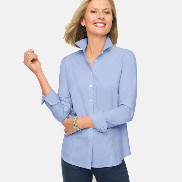 Talbots Tops - Talbots Chambray Oxford Shirt